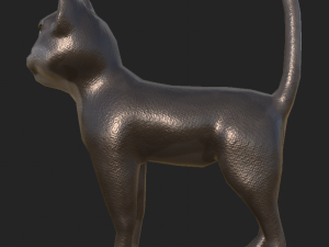 Game-ready Cat 3D Model