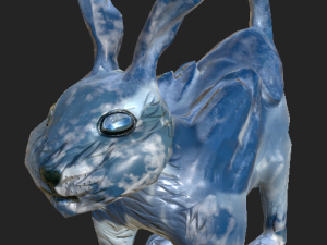 Game-ready fantasy rabbits Modello 3D