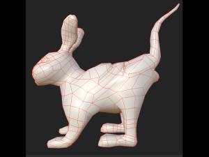 Game-ready fantasy rabbits Modello 3D