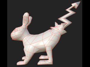 Game-ready fantasy rabbits Modello 3D