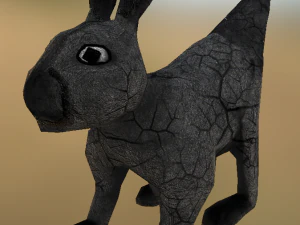 Coelhos de fantasia prontos para o jogo Modelo 3D