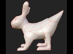 Game-ready fantasy rabbits Modello 3D