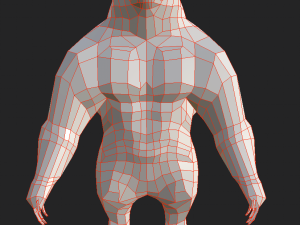 Low-poly fairy Bear 3D 모델