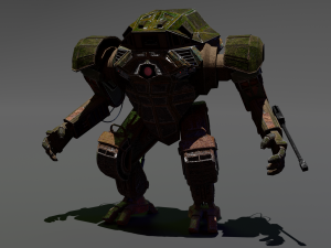 WarBot Modelo 3D