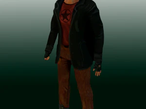 Low Poly Character 3D Model
