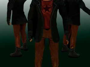 Low Poly Character 3D Model