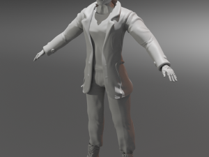 Low Poly Character Modelo 3D