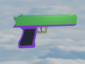 Pistol desert eagale CG 纹理