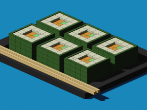 Sushi 3D Model