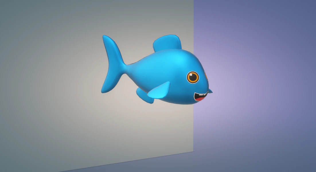 Fish 3D Model .c4d .max .obj .3ds .fbx .stl .blend 