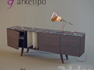 MASA KOLTUK 3D Model