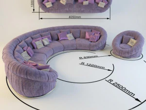 MASA KOLTUK 3D Model