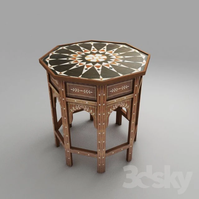 MASA KOLTUK 3D Model .c4d .max .obj .3ds .fbx .stl .blend 