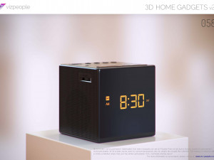 Sehpa saat 3D 模型