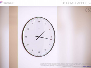 Sehpa saat 3D 模型
