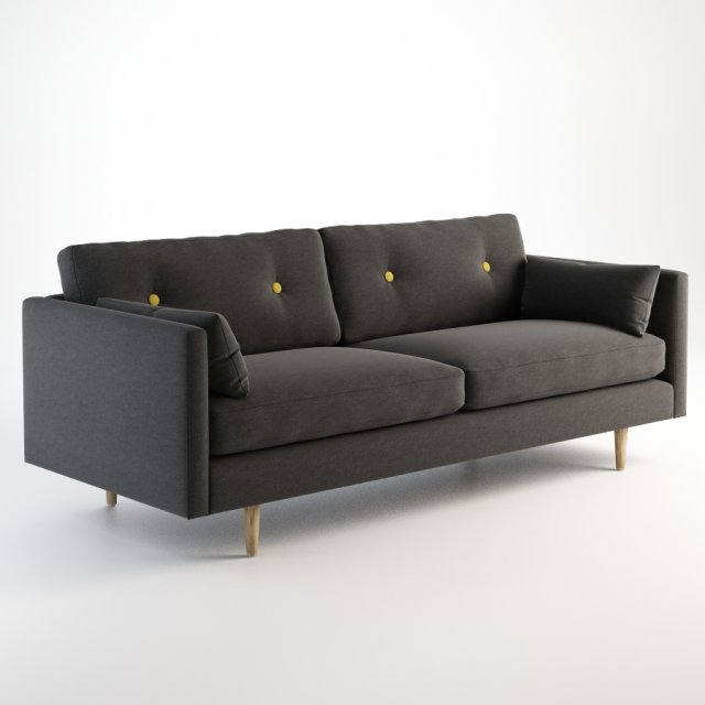 SHAJLONG SEAT KOLTUK 3D Model .c4d .max .obj .3ds .fbx .stl .blend 