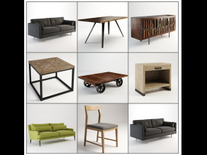 SHAJLONG SEAT KOLTUK 3D Model