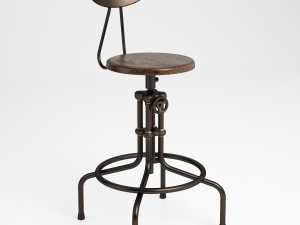 SHAJLONG SEAT KOLTUK 3D Model