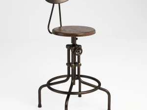 ШАЙЛОНГ СИДЕНЬЕ КОЛТУК 3D Модель