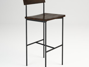 SHAJLONG SEAT KOLTUK sandalye chair 3D Model