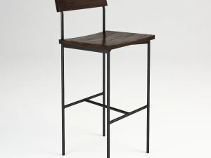 SHAJLONG SEAT KOLTUK sandalye chair 3D Model