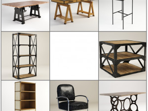SHAJLONG SEAT KOLTUK sandalye chair 3D Model