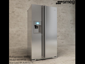 Buzdolab frn refrigerator bakery 3D Model