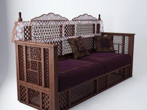 科尔图克座位 3D 模型