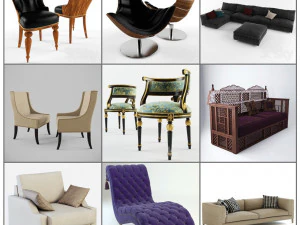 科尔图克座位 3D 模型