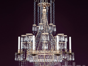 Koltuk table seat avize chandelier 3D Model