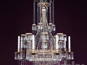 Koltuk table seat avize chandelier 3D Model