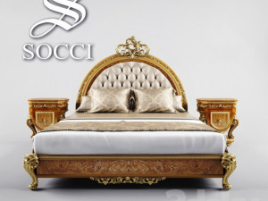 Yatak yatakodas bed beroom Model 3D