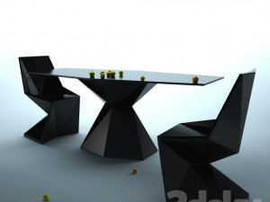 Masa sandalye table 3Dモデル