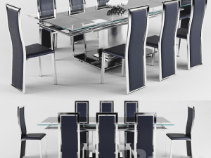 Masa sandalye table 3Dモデル