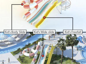 Aquapark 3D Model