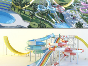 Aquapark 3D 모델