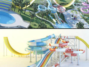Aquapark 3D Model