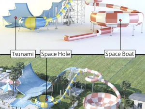 Aquapark 3D Model