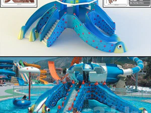 Aquapark 3D Model