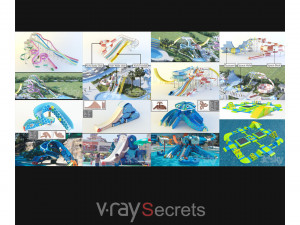 Aquapark 3D 모델