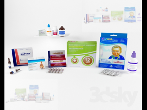 Stand medical 3D Модель