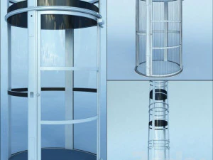 Лифт Асанср 3D Модель