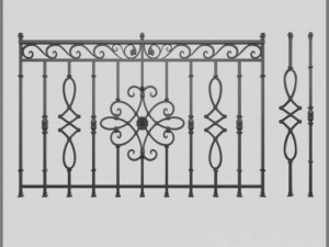 Ferforje wrought iron 3D Модель