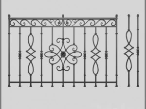 Ferforje wrought iron 3D Model