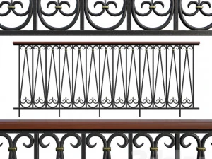 Ferforje wrought iron 3D Model