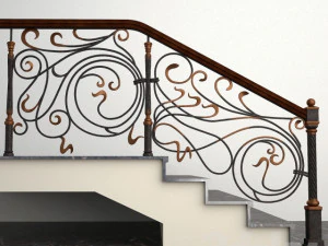 Ferforje wrought iron 3D Model