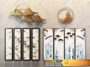 Украшение стен 3D Модель