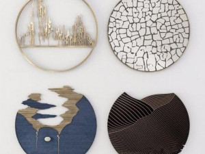 Walldecoration 3D-Modell