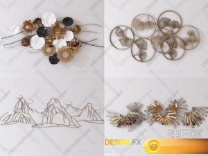 Walldecoration 3D-Modell