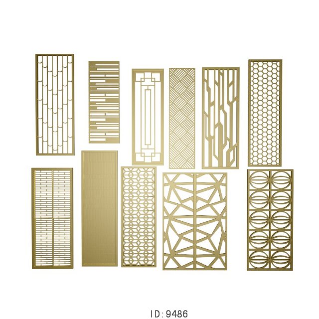 Door glass kap Model 3D .c4d .max .obj .3ds .fbx .stl .blend 